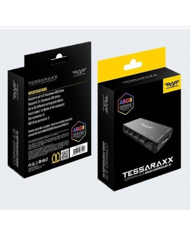 ARMAGGEDDON CONTROLADOR VENTILADOR ARGB TESSARAXX