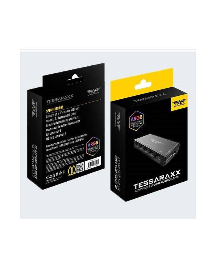 ARMAGGEDDON CONTROLADOR VENTILADOR ARGB TESSARAXX