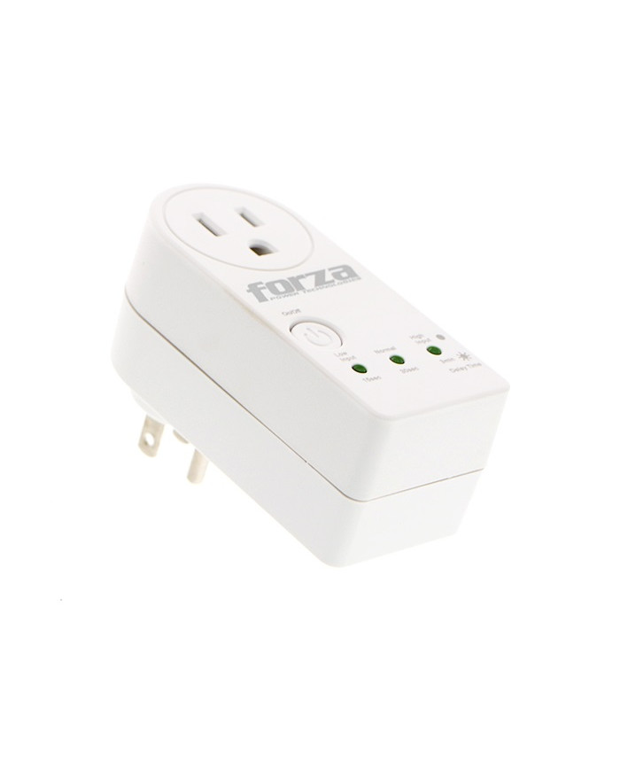 FORZA PROTECTOR DE VOLTAJE 15A CON TEMPORIZADOR 2*PACK (FVP-1201B)