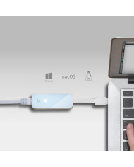 ADAPTADOR DE RED TP-LINK USB A ETHERNET 10/100Mbps (UE200)