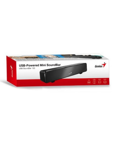 GENIUS BARRA DE SONIDO PARLANTE 6W (SOUNDBAR 100)