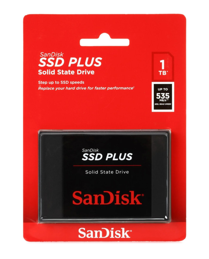 SANDISK DISCO SOLIDO 1TB SSD PLUS 2.5" SATA