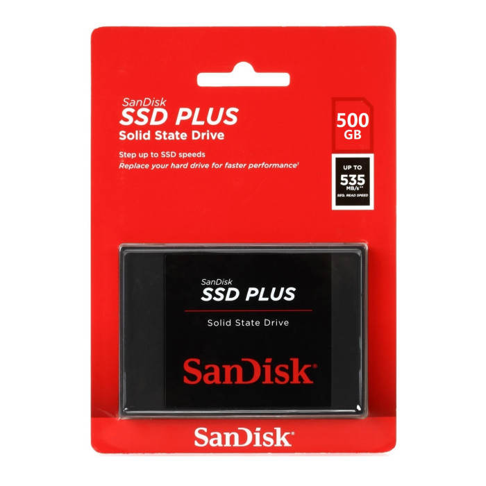SANDISK DISCO SOLIDO 500GB SSD PLUS 2.5" SATA