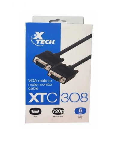 XTECH CABLE DE VIDEO VGA a VGA (XTC-308)