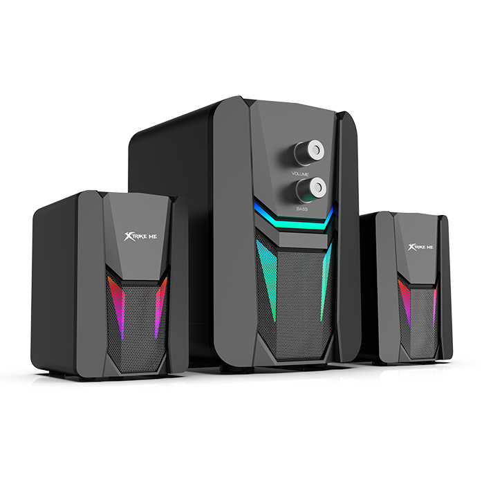 XTRIKE ME PARLANTE STEREO 2.1 CON SUBWOOFER (SK-612)