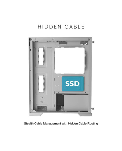 ARMAGGEDDON CASE GAMER M-ATX VIDRIO SIN VENTILADOR (AQUARON)