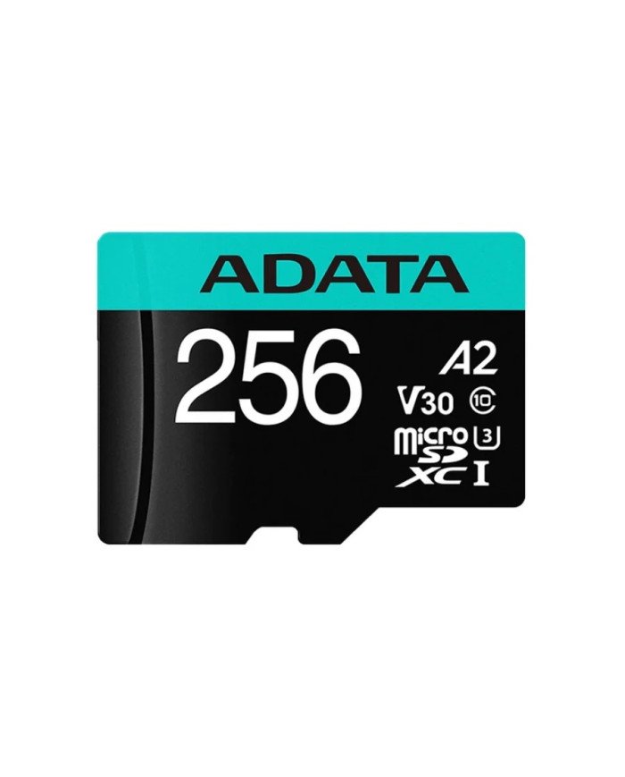 ADATA TARJETA DE MEMORIA PREMIER PRO MICROSD 256GB V30 A2 4K