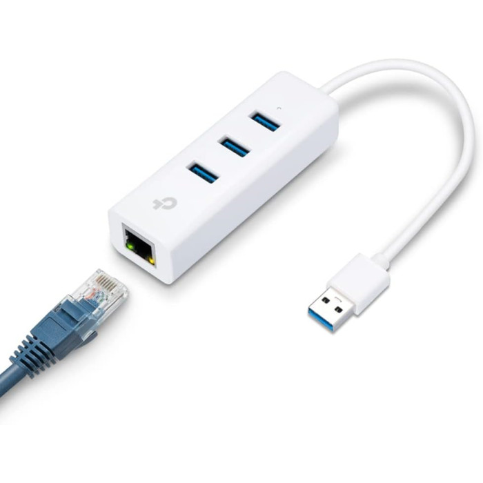 TP-LINK HUB USB ETHERNET GIGABIT & 3*USB 3.0 (UE330)