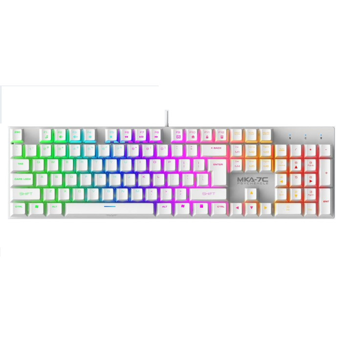 ARMAGGEDDON TECLADO MECANICO GAMER LED USB (MKA-7C)
