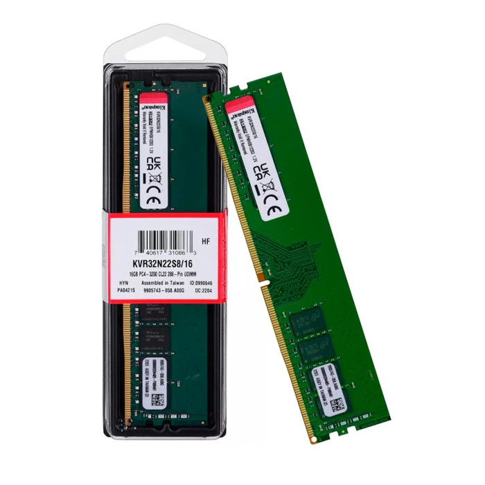 KINGSTON RAM 16GB DIMM DDR4 3200MHZ