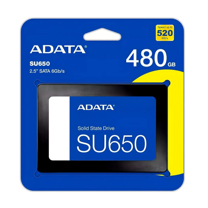 ADATA DISCO SOLIDO 480GB SSD 2.5" SATA (SU650)