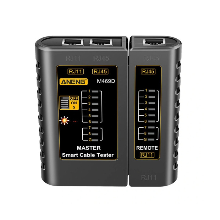 ANENG PROBADOR CABLE ETHERNET RJ45 (M469D)