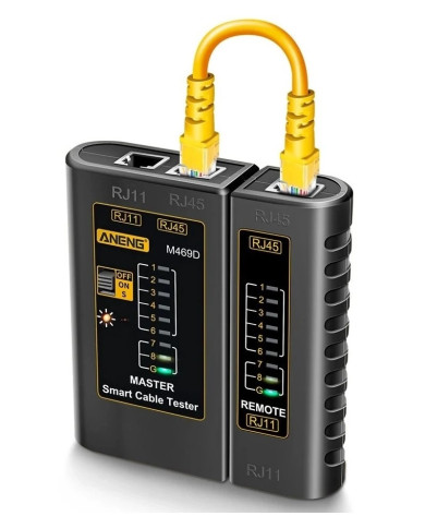 ANENG PROBADOR CABLE ETHERNET RJ45 (M469D)