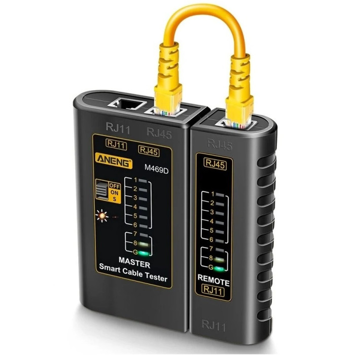 ANENG PROBADOR CABLE ETHERNET RJ45 (M469D)