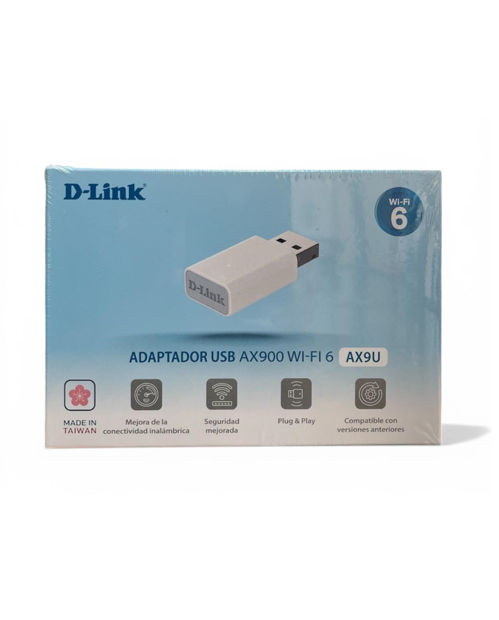 D-LINK ADAPTADOR USB WIFI 6 & BLUETOOTH 5.3 (AX9U)