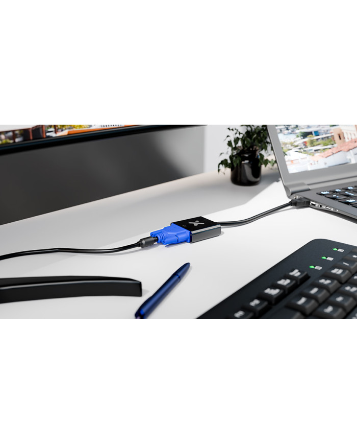 XTECH ADAPTADOR DE VIDEO HDMI A VGA (XTC-384)