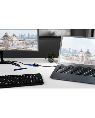 XTECH ADAPTADOR DE VIDEO HDMI A VGA (XTC-384)