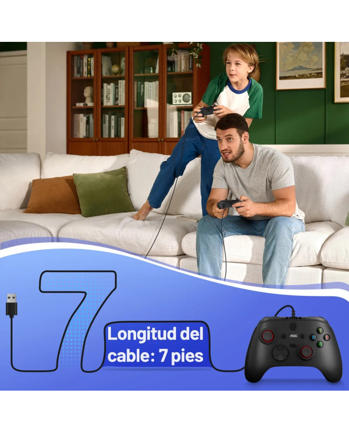 AOC PALANCA DE JUEGO USB (GC100)