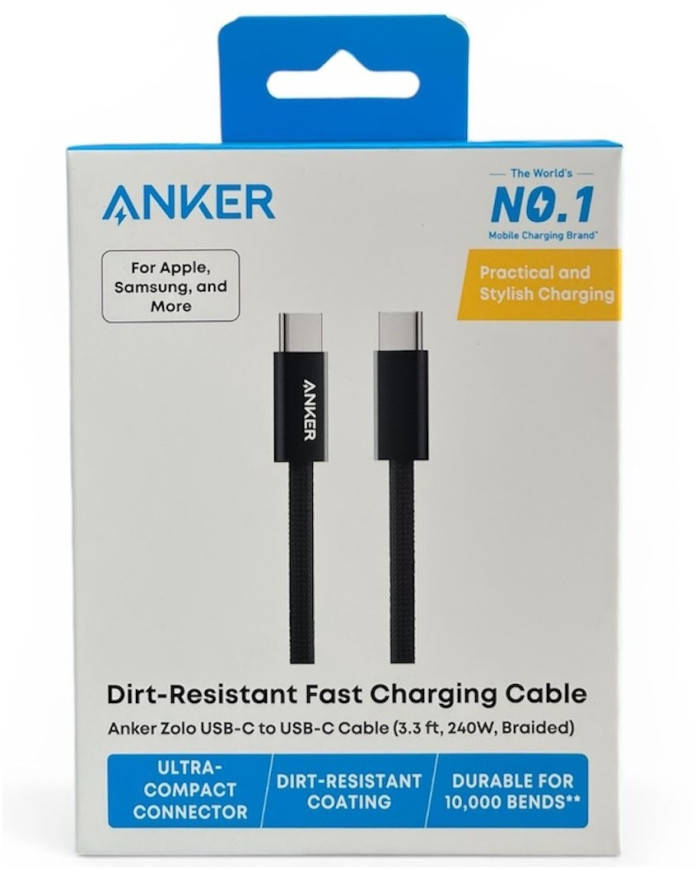 ANKER CABLE DATOS & CARGA 240W USB-C a USB-C 1MT (A8060H11)