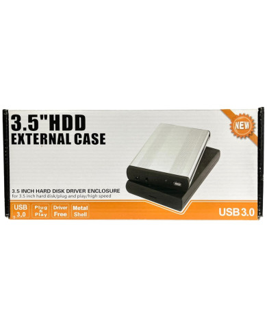 ENCLOSURE DISCO DURO HDD 3.5" USB 3.0