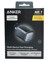 ANKER PRIME CARGADOR DE PARED 67W (A2669)