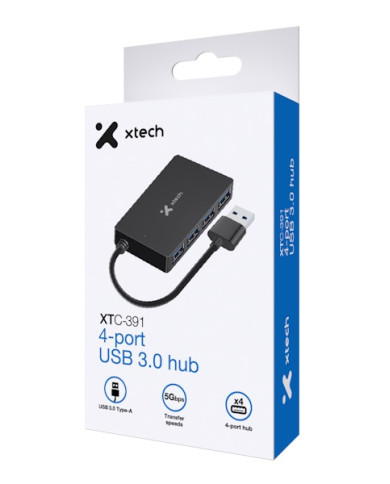 XTECH HUB 4* USB 3.0 (XTC-391)