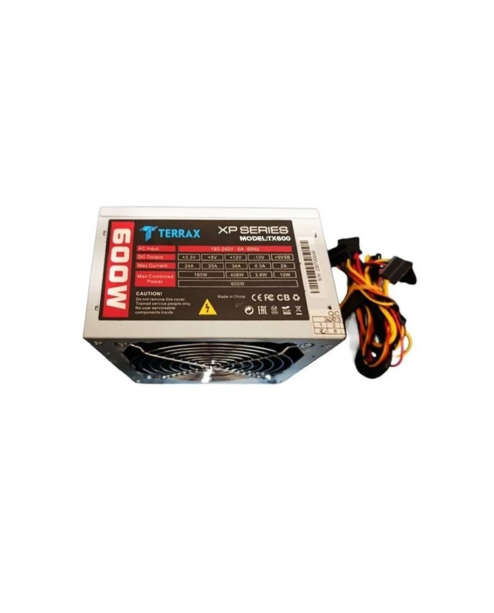 TERRAX FUENTE DE PODER MINI ATX 600W
