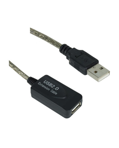 EVL CABLE EXTENSION USB 2.0 ACTIVO 10M (CA-UA2010)