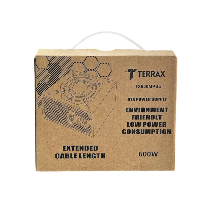 TERRAX FUENTE DE PODER MINI ATX 600W