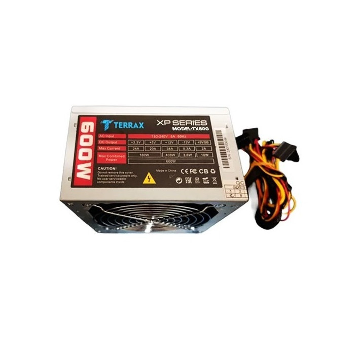TERRAX FUENTE DE PODER ATX 600W