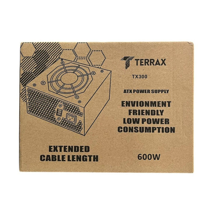TERRAX FUENTE DE PODER ATX 600W