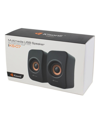 KISONLI PARLANTE STEREO 3W USB (KS-07)