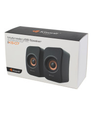 KISONLI PARLANTE STEREO 3W USB RGB (X17)