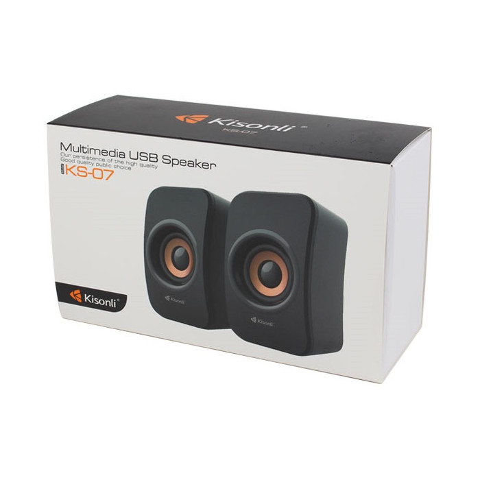 KISONLI PARLANTE STEREO 3W USB (KS-07)