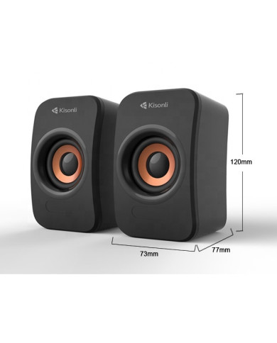 KISONLI PARLANTE STEREO 3W USB (KS-07)