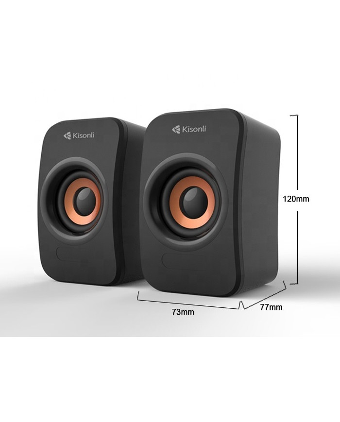 KISONLI PARLANTE STEREO 3W USB (KS-07)