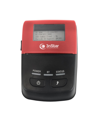 3NSTAR IMPRESORA TERMICA PORTATIL RECIBO BLUETOOTH 58MM (PPT205BT)