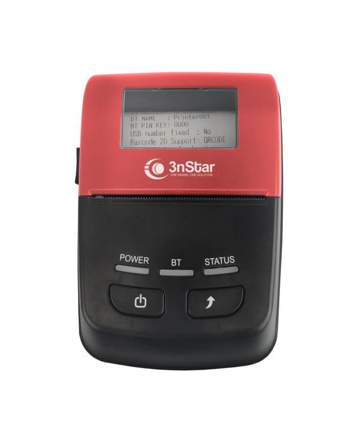 3NSTAR IMPRESORA TERMICA PORTATIL RECIBO BLUETOOTH 58MM (PPT205BT)