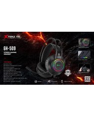 XTRIKE ME AUDIFONO GAMER RGB JACK 3.5mm (GH-509)