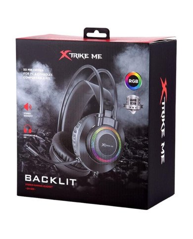 XTRIKE ME AUDIFONO GAMER RGB JACK 3.5mm (GH-509)