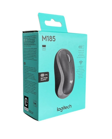 LOGITECH MOUSE INALAMBRICO 1000DPI (M185)