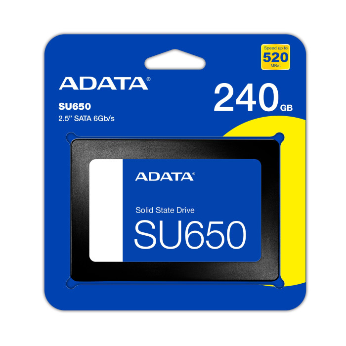 ADATA DISCO SOLIDO 240GB SSD 2.5" SATA (SU650)