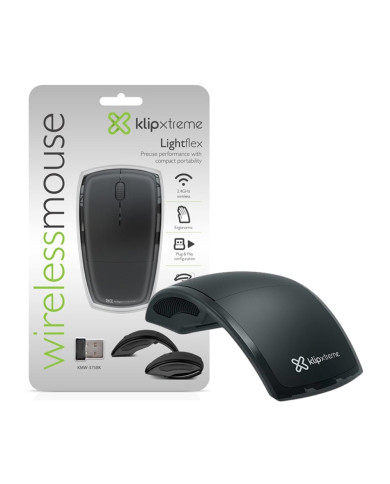 KLIPXTREME MOUSE INALAMBRICO 1000DPI PLEGABLE (KMW-375)