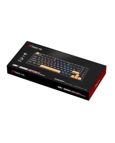 XTRIKE ME TECLADO MECANICO GAMER 80% RGB (GK-996)
