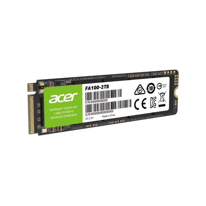 ACER DISCO SOLIDO 256GB M.2 NVMe PCIe Gen3 (FA100)