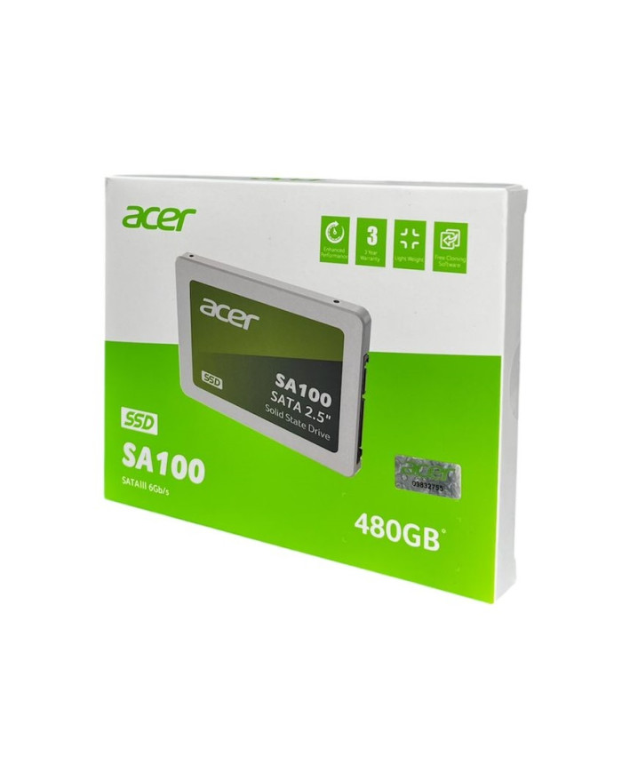 ACER DISCO SOLIDO 480GB SSD 2.5" SATA (SA100)