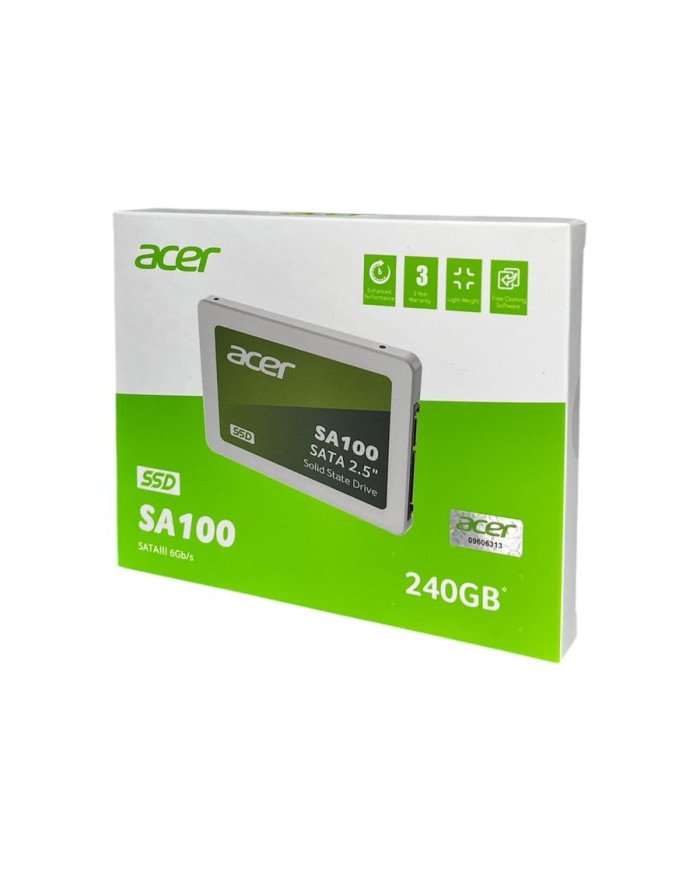 ACER DISCO SOLIDO 240GB SSD 2.5" SATA (SA100)