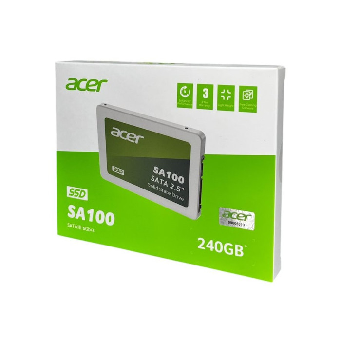 ACER DISCO SOLIDO 240GB SSD 2.5" SATA (SA100)