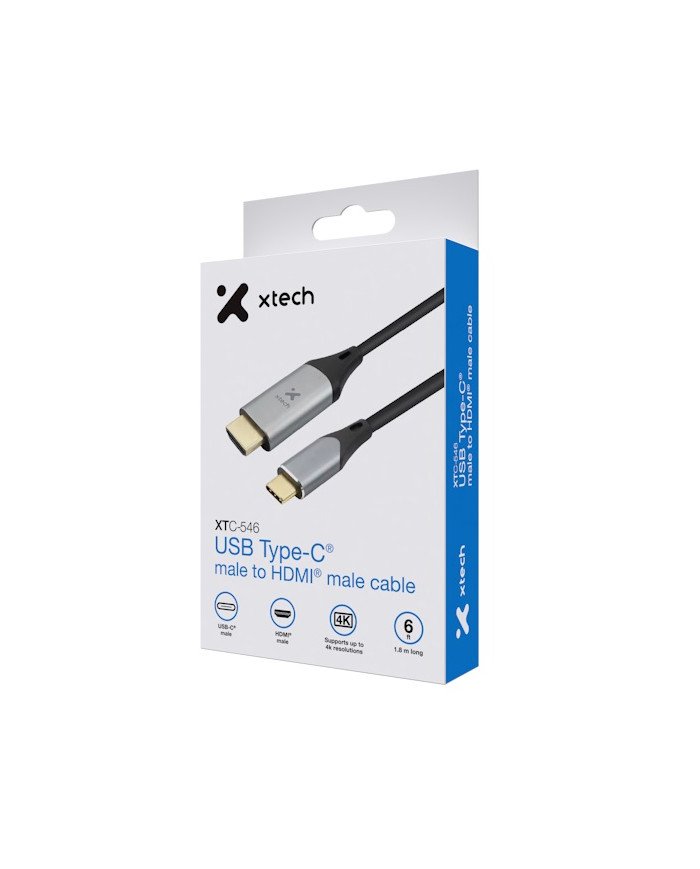 XTECH ADAPTADOR MHL USB-C a HDMI (XTC-546)