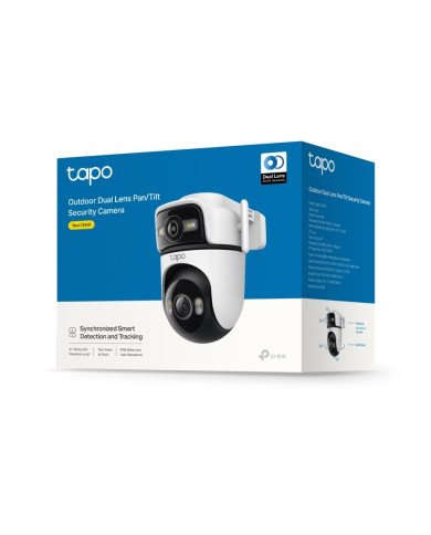 TP-LINK TAPO CAMARA DE SEGURIDAD 3MP DOBLE LENTE WIFI/LAN IP66 (C545D)